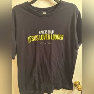 Black Jesus T-Shirt L